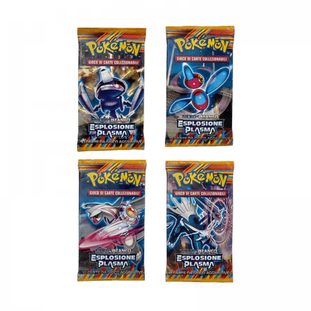 Nero e Bianco Esplosione Plasma Set Artwork 4 Buste ITA – ThePokèHunter ...