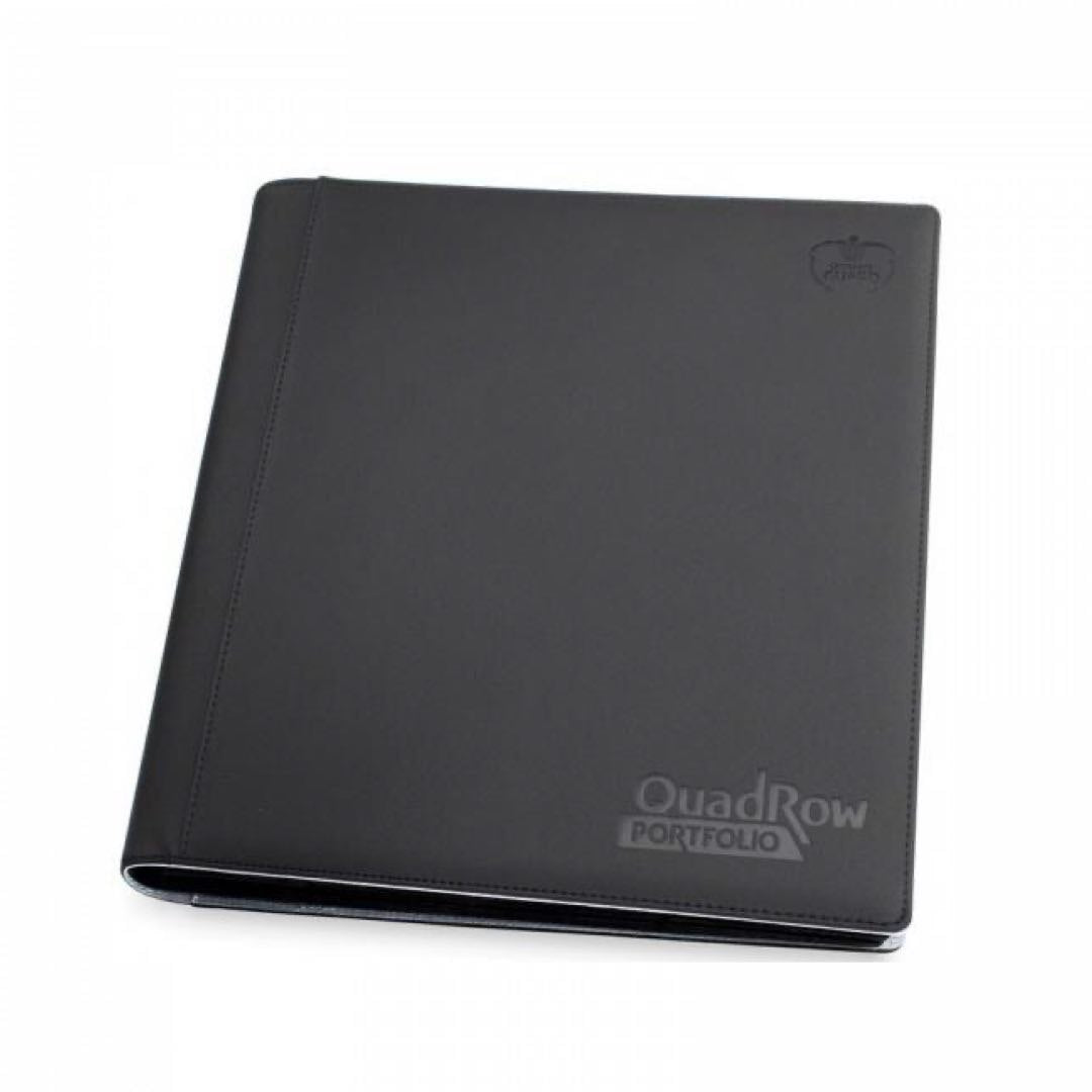 Ultimate Guard - Quadrow Zipfolio 480 24-Pocket XenoSkin Black