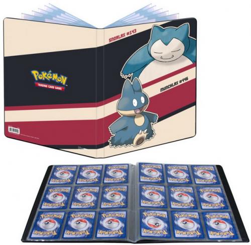 Album Portfolio 9 tasche/10 fogli Snorlax & Munchlax