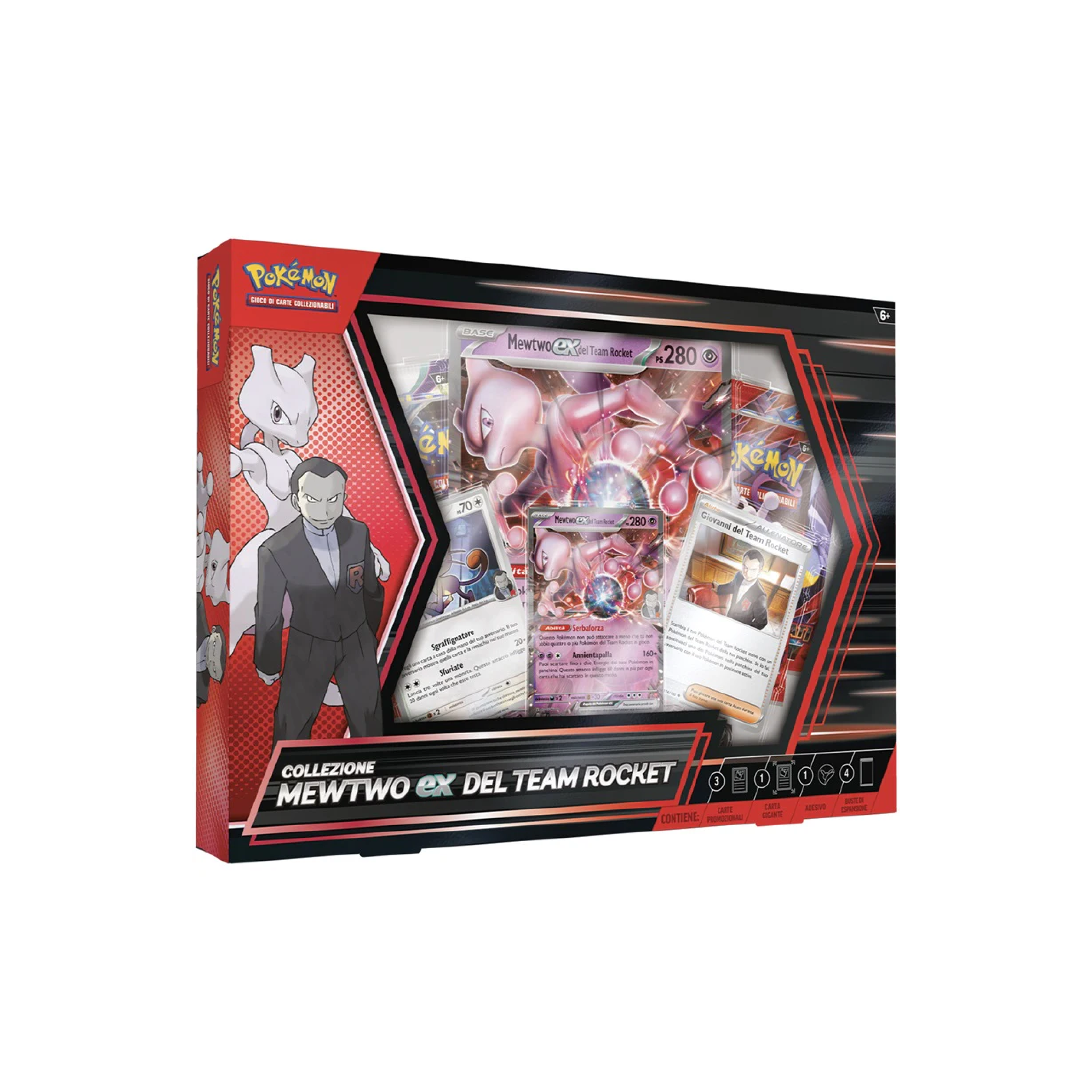 Collezione Speciale Mewtwo Ex del Team Rocket ITA