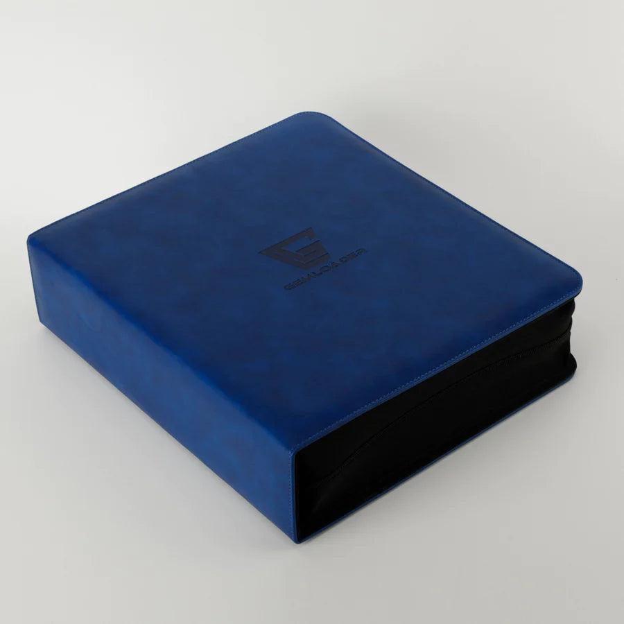 Gemloader - Album per Carte Gradate Premium - 28 Tasche - Blue