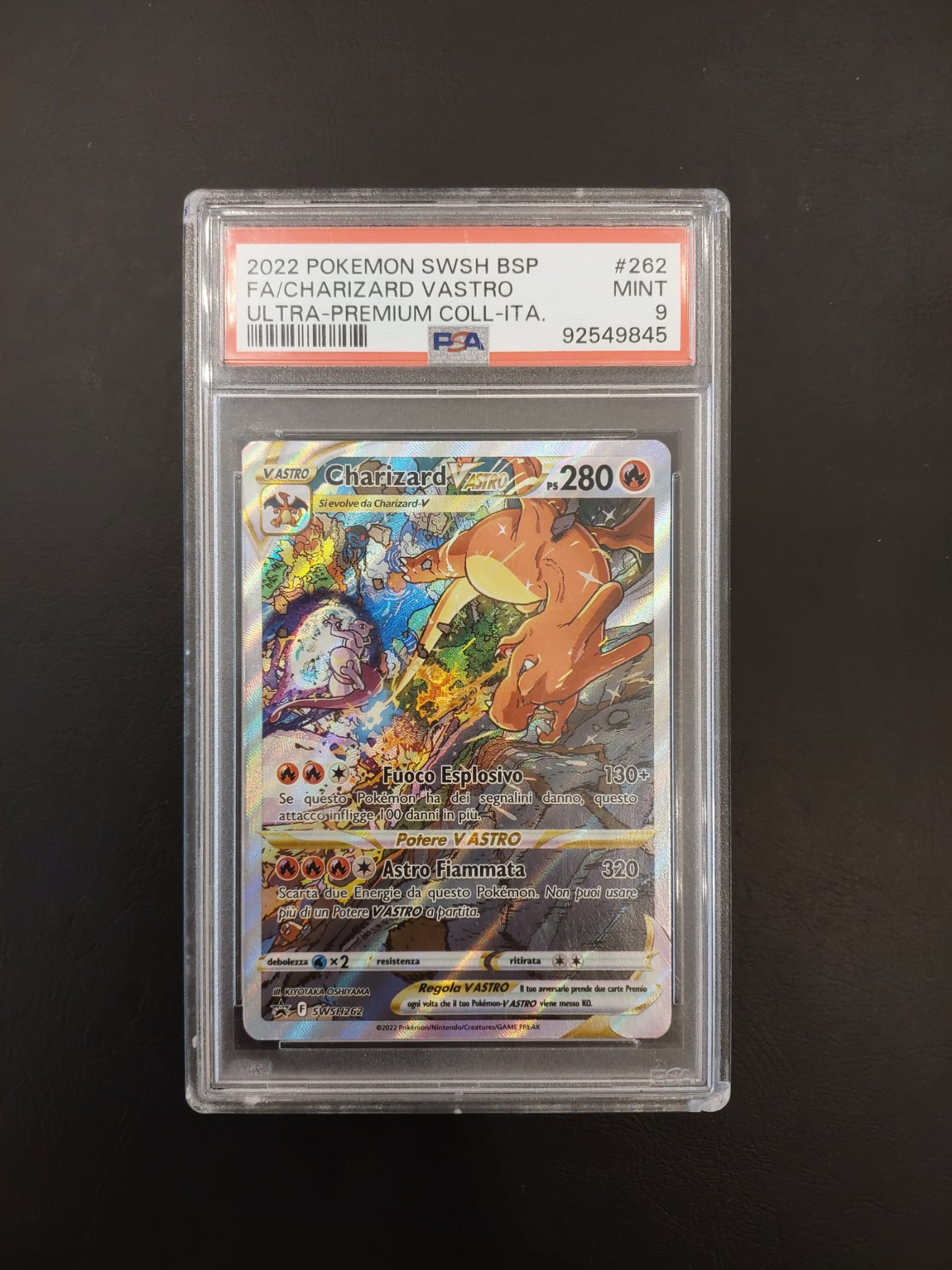 Charizard V Astro Promo SWSH262 PSA 9