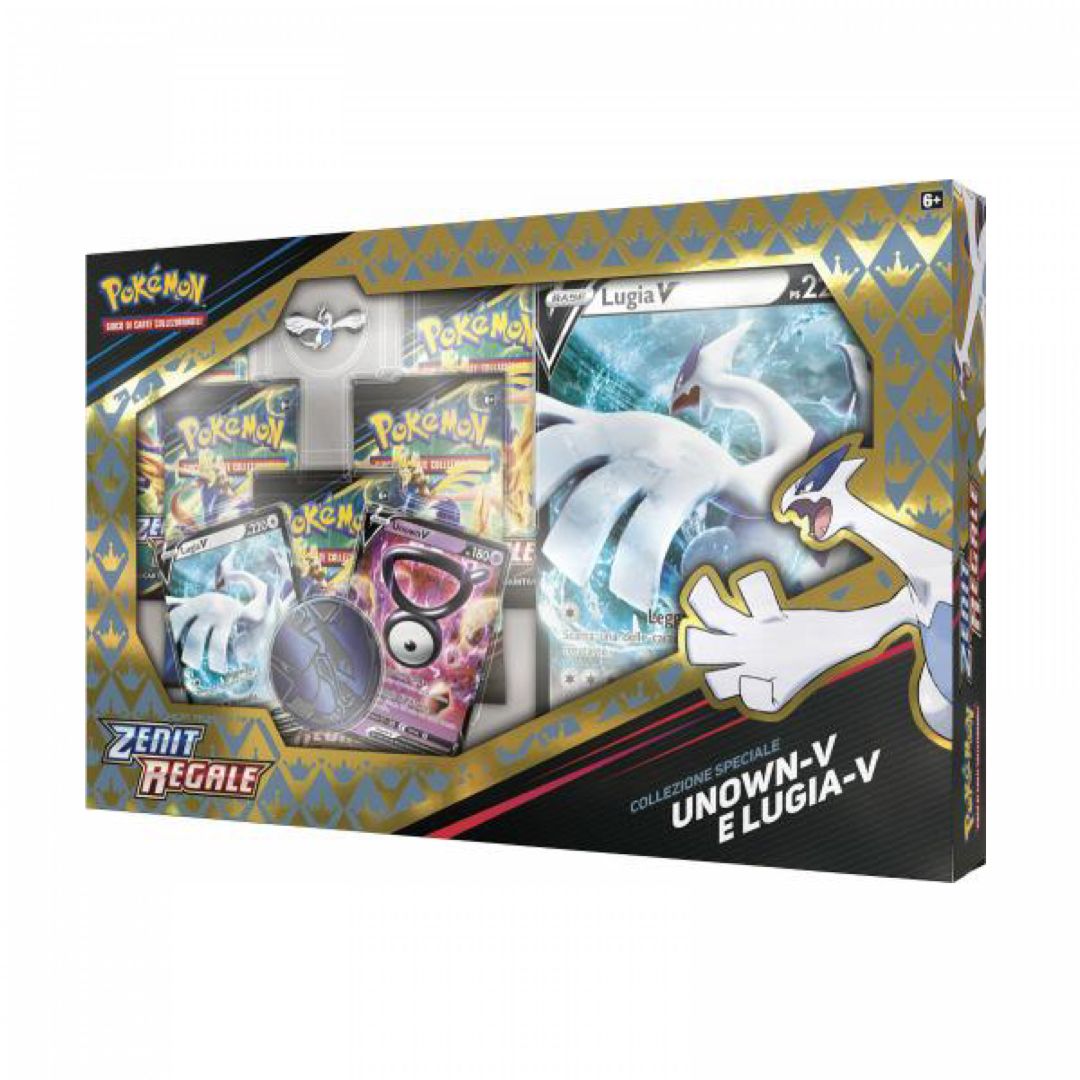 Collezione Speciale Unown V e Lugia V Zenit Regale ITA