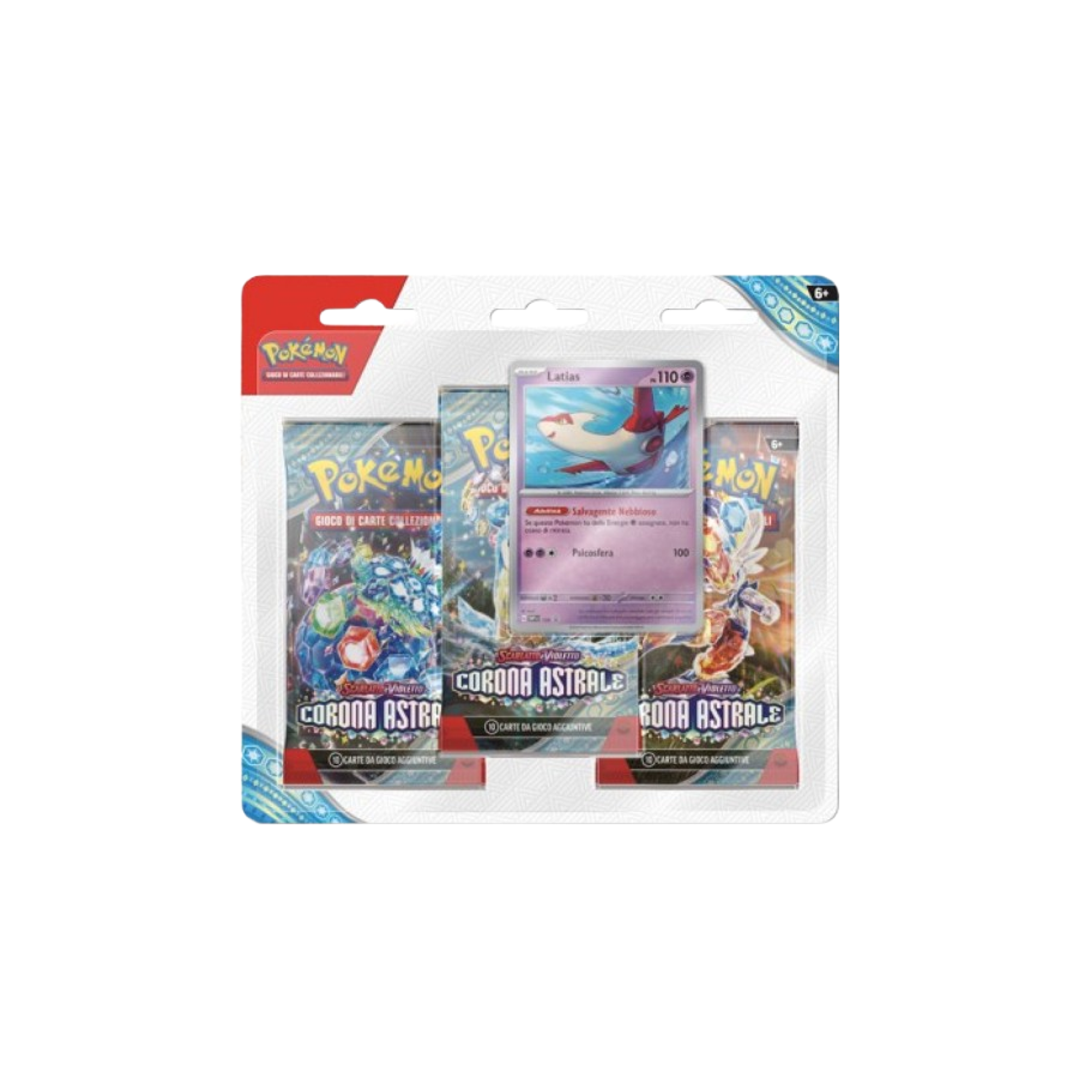 Scarlatto e Violetto Corona Astrale Blister 3 Buste Latias ITA