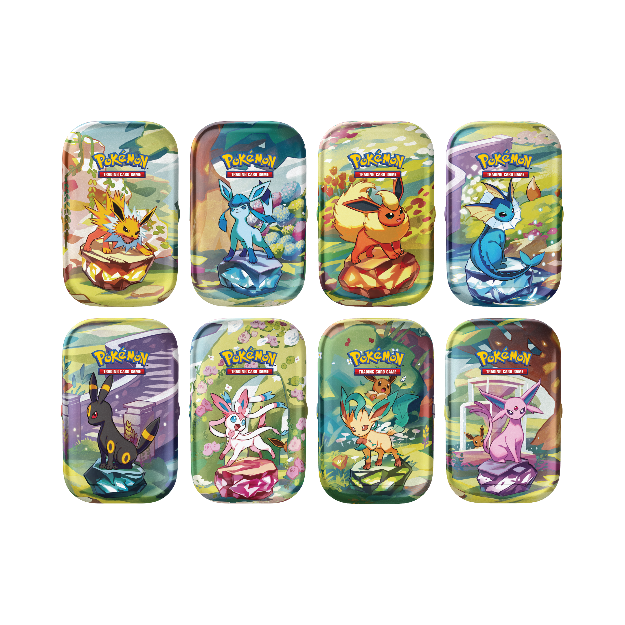 Evoluzioni Prismatiche Set Artwork 8 Minitin ITA