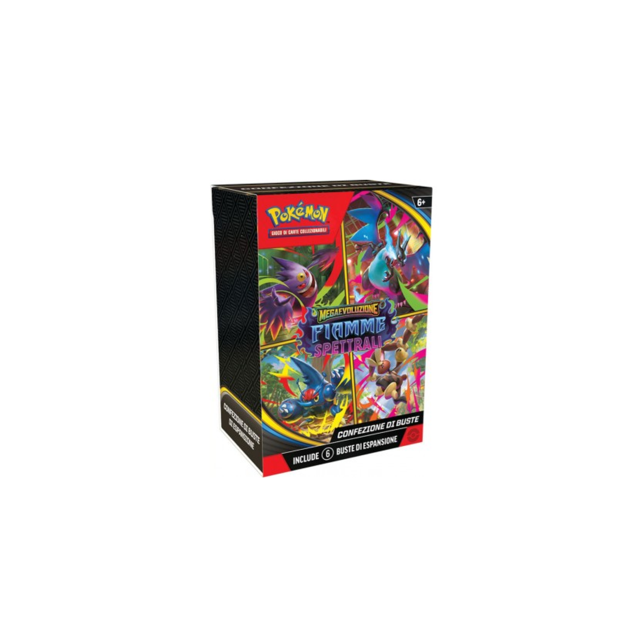 Megaevoluzione Fiamme Spettrali Bundle 6 Buste ITA