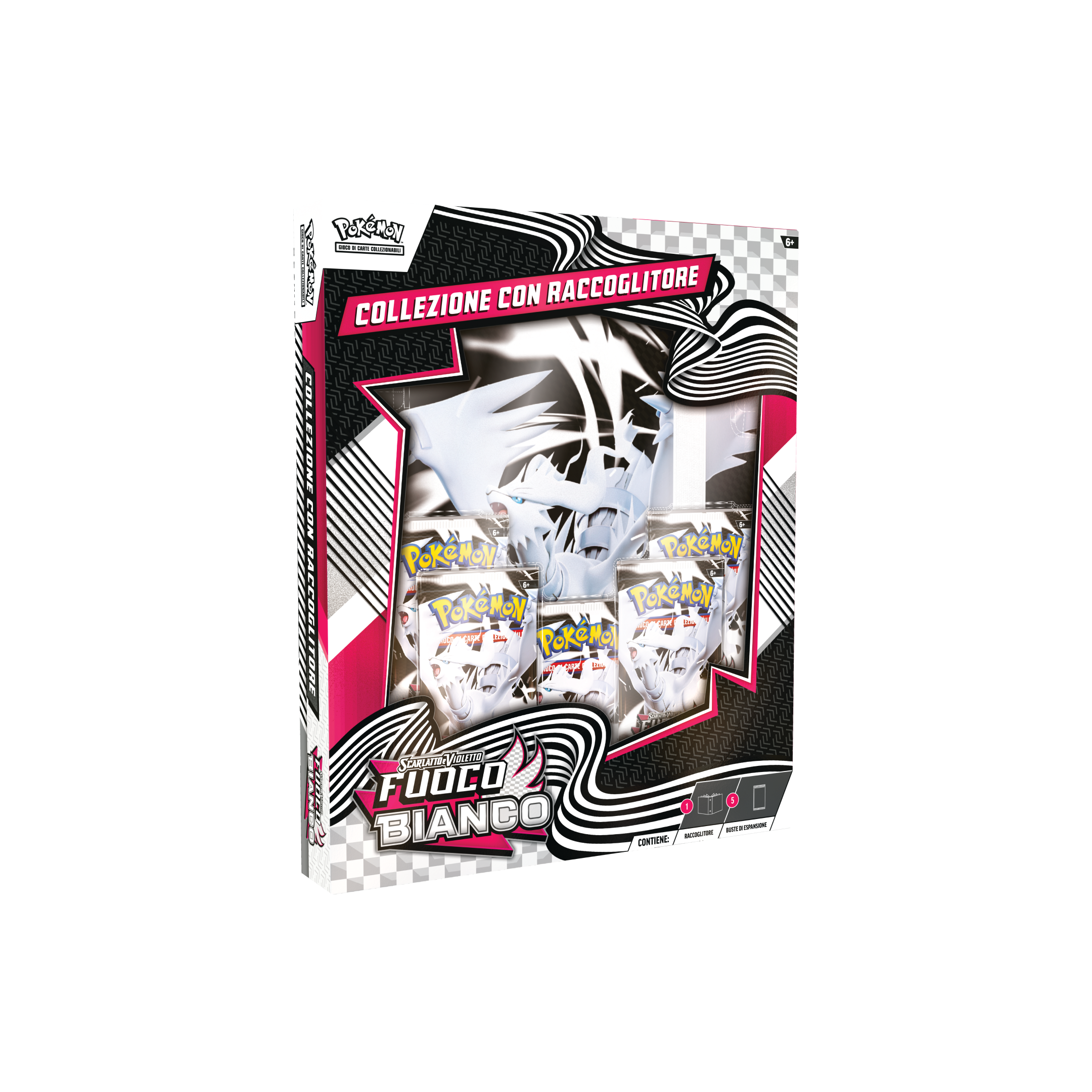 Collezione con Raccoglitore Fuoco Bianco ITA