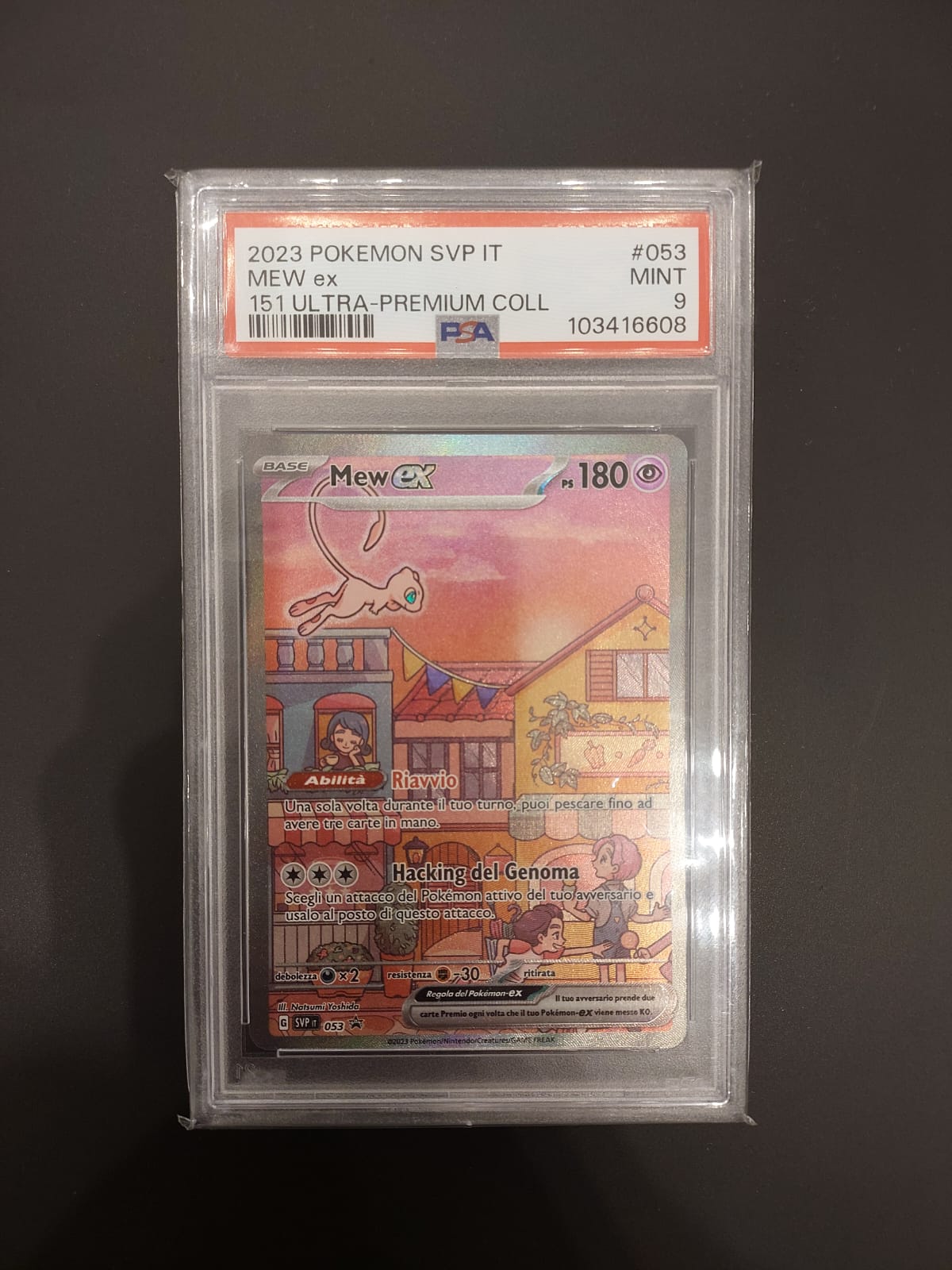 Mew V Alternative Art Promo SVP 053 PSA 9