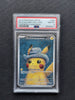 Pikachu With Grey Felt Hat SVP085 - Pokèmon X Van Gogh - PSA 8