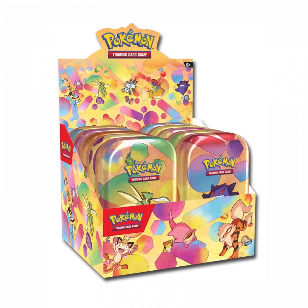 Pokémon 151 Mini Tin Set 10 Artwork ENG