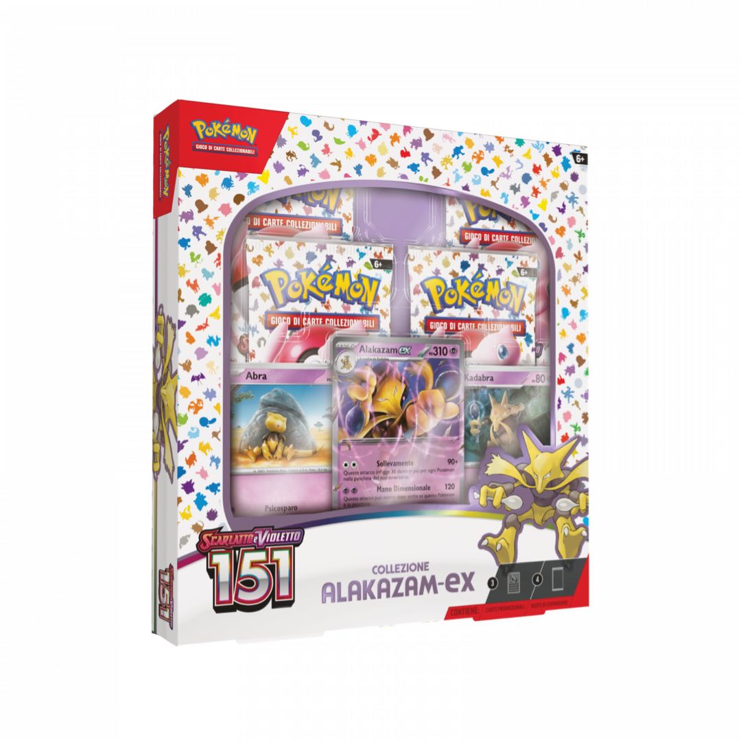 Pokémon 151 Collezione Alakazam EX ITA