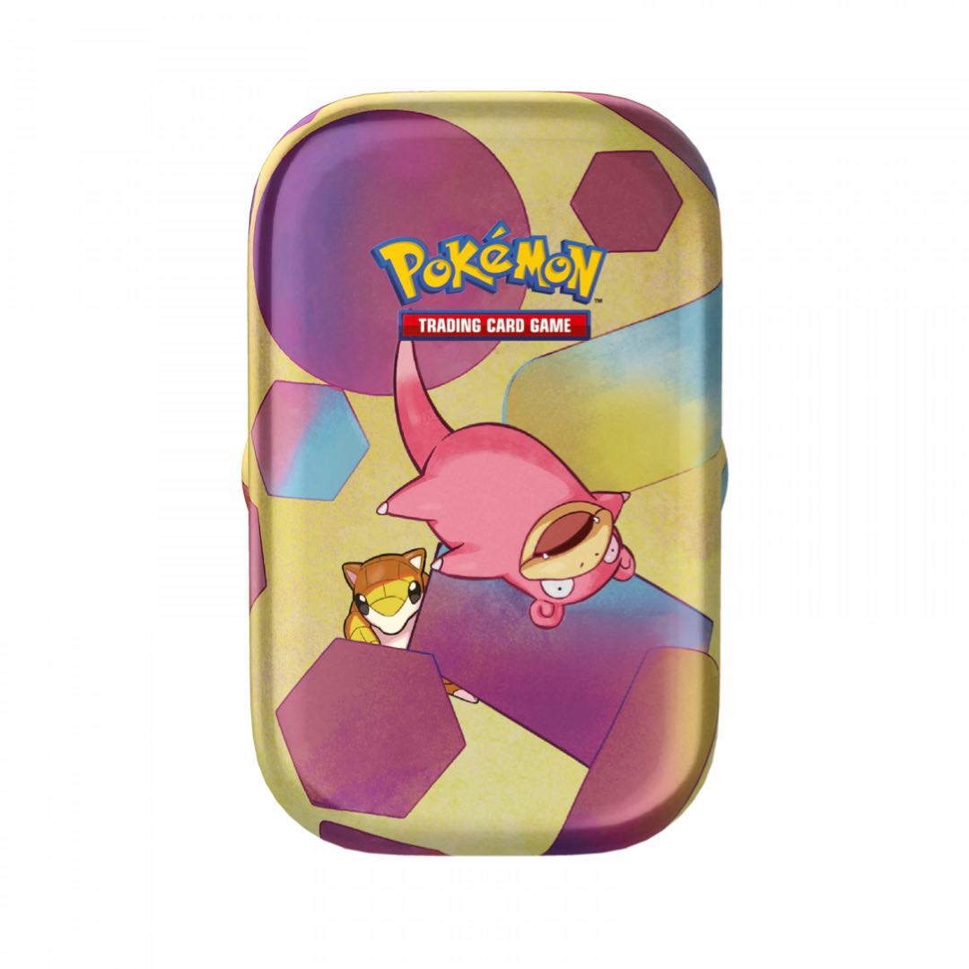 Pokémon 151 Mini Tin da Collezione Slowpoke e Sandshrew ITA