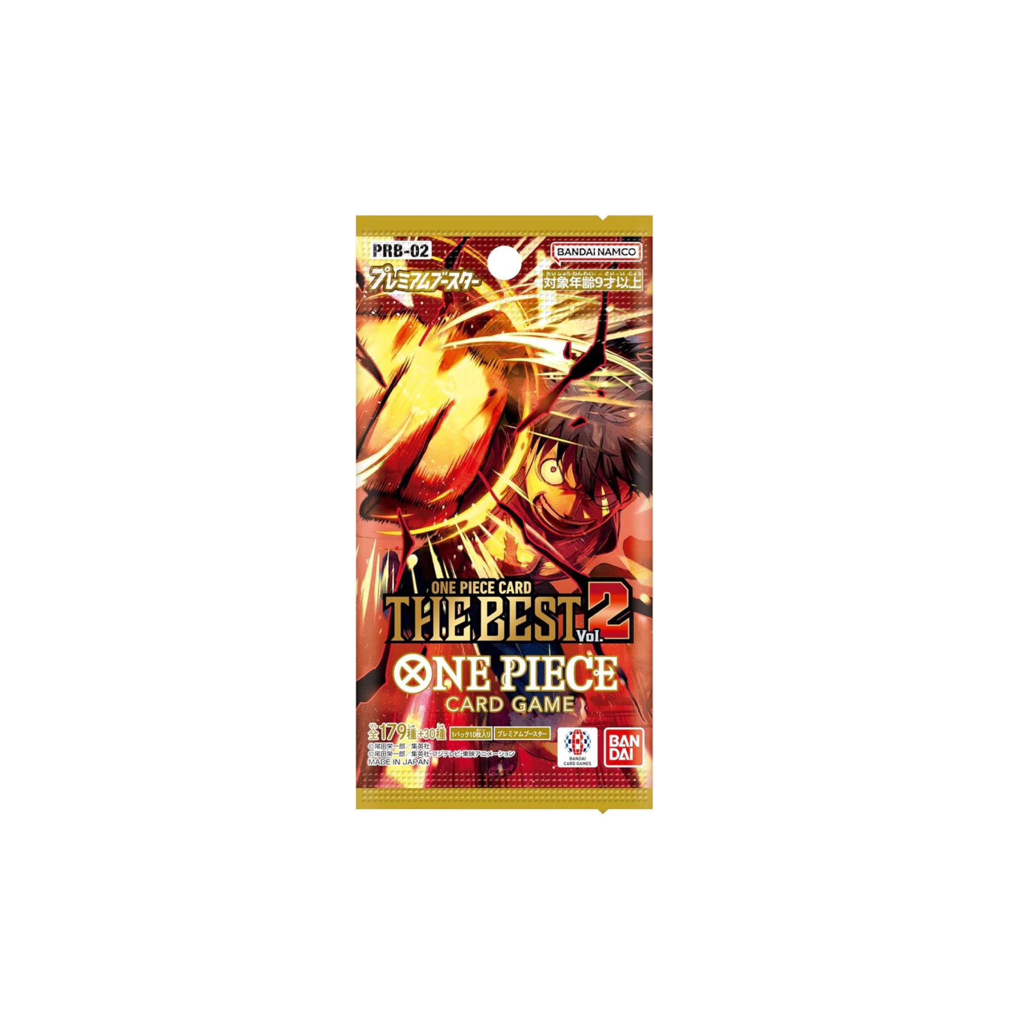 PRB-02 - One Piece Card Game The Best Vol. 2- Booster JAP