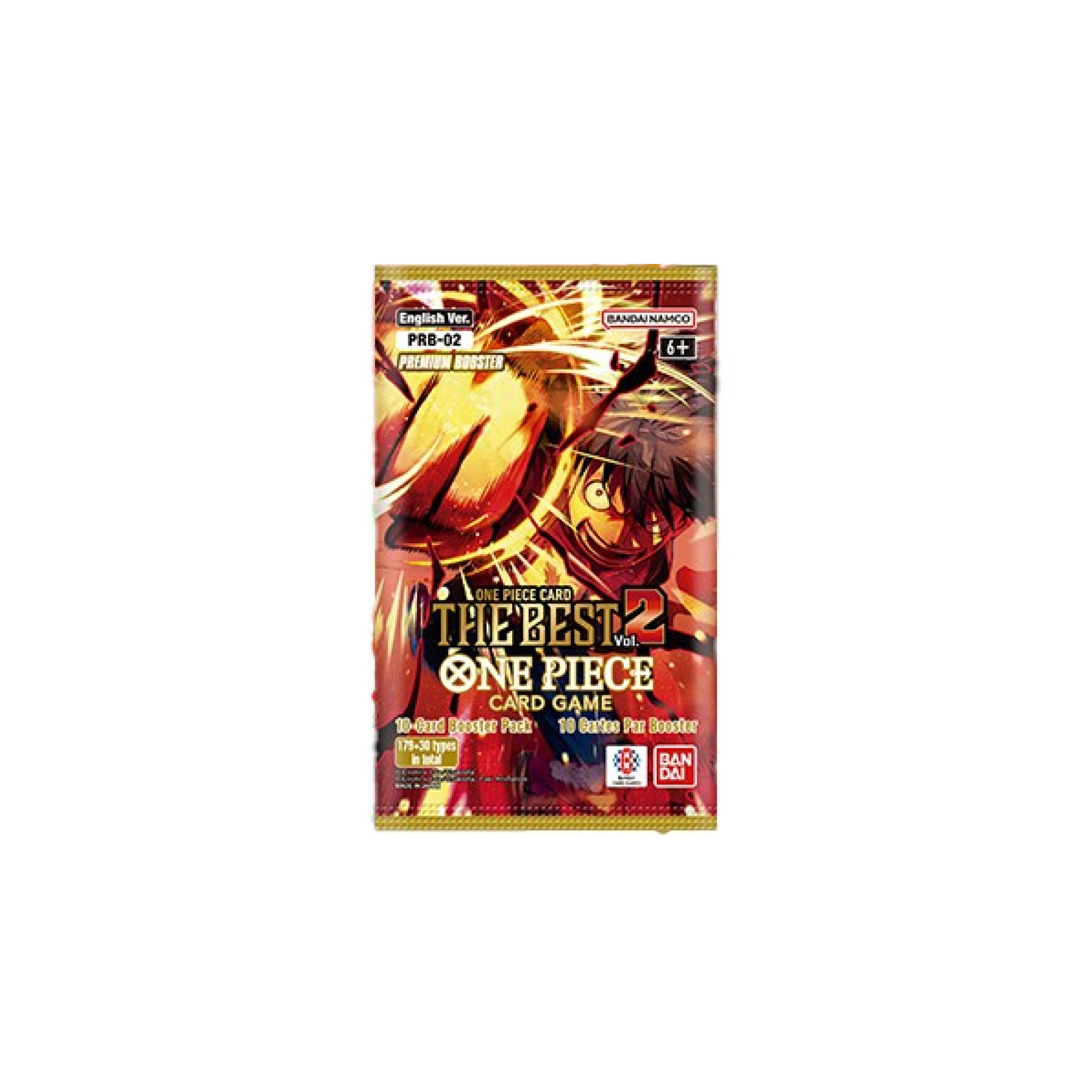 PRB-02 - One Piece Card Game The Best Vol. 2- Booster ENG