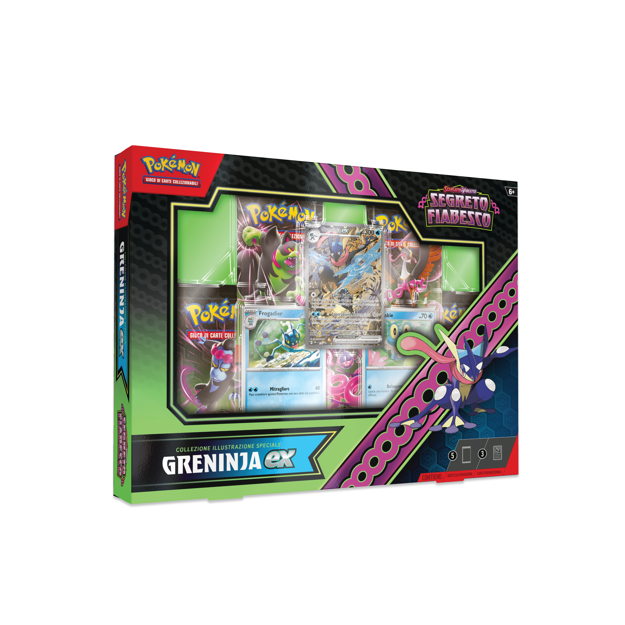 Segreto Fiabesco Collezione Illustrazione Speciale Greninja EX ITA