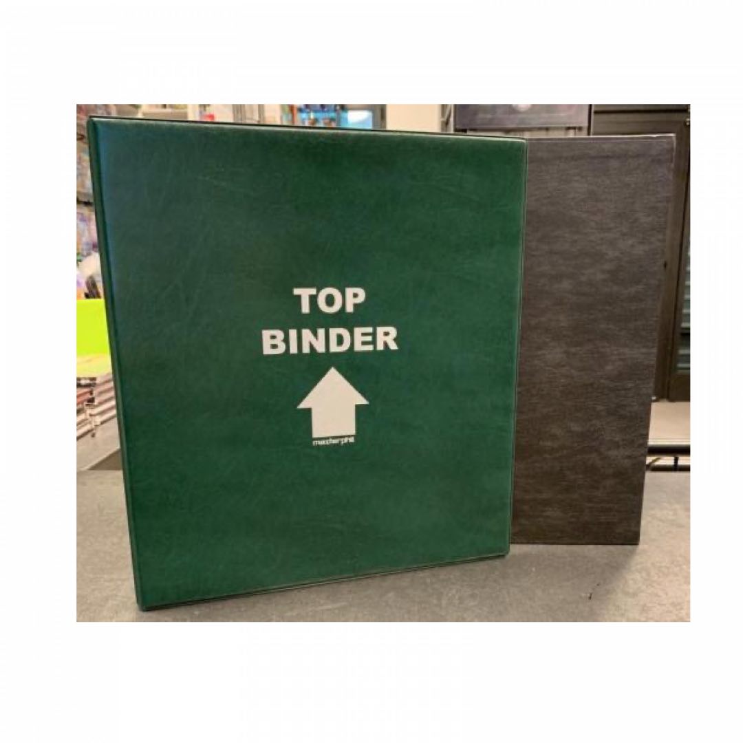 Masterphil - Album TOPBINDER Cards Collection Green con custodia Black