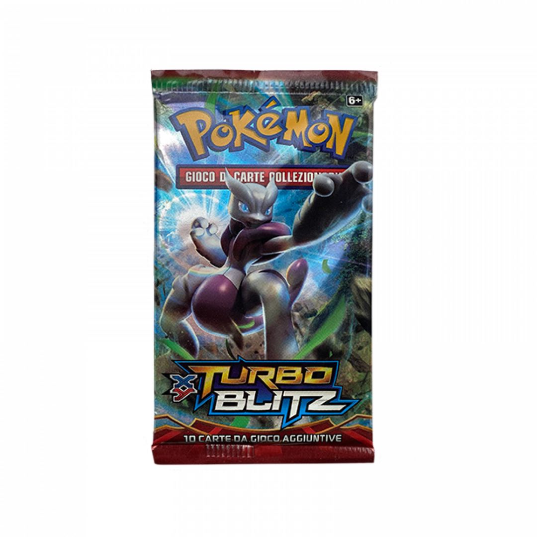 XY Turbo Blitz Busta 10 Carte ITA