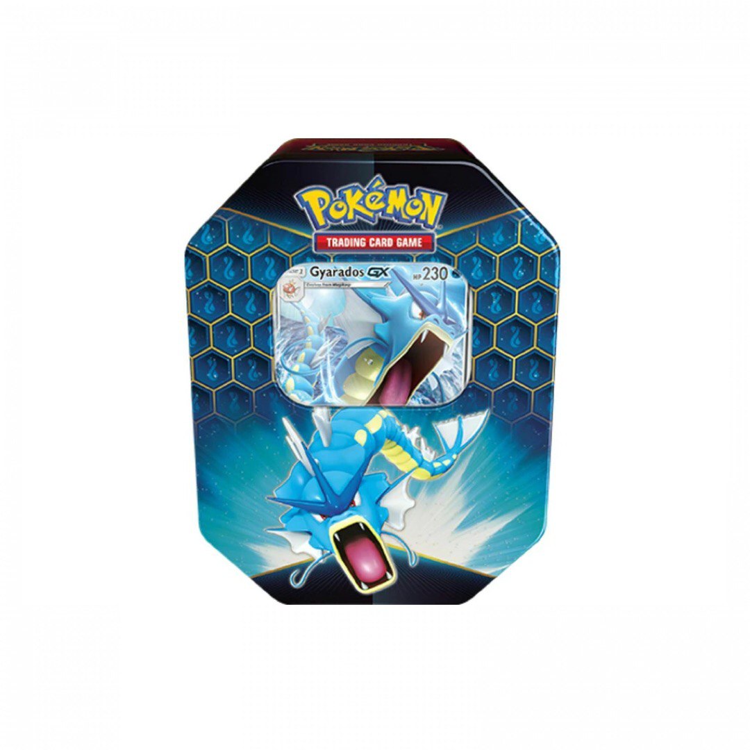 Sun and Moon Hidden Fates Tin Gyarados ENG