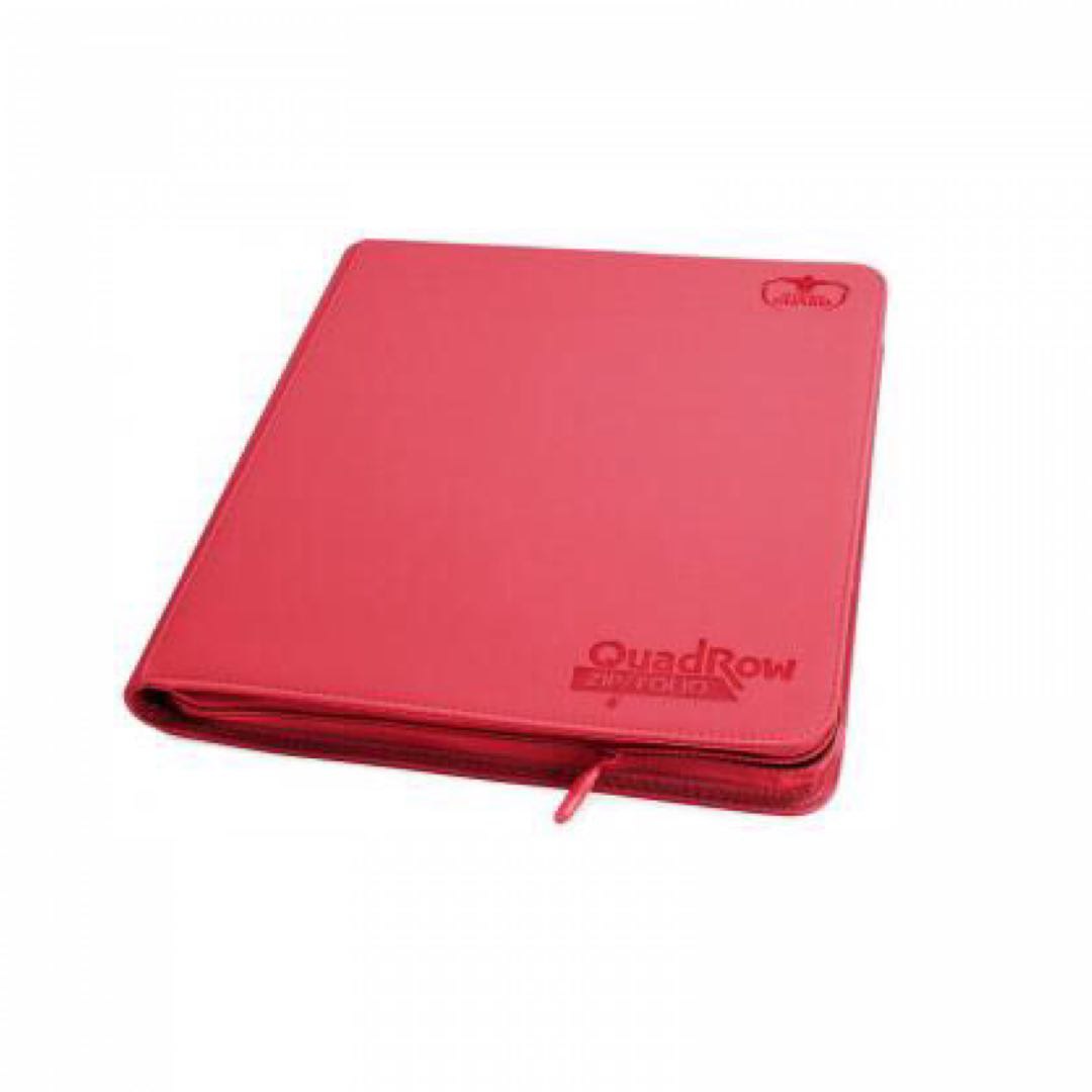 Ultimate Guard - Quadrow Zipfolio 480 24-Pocket XenoSkin Red