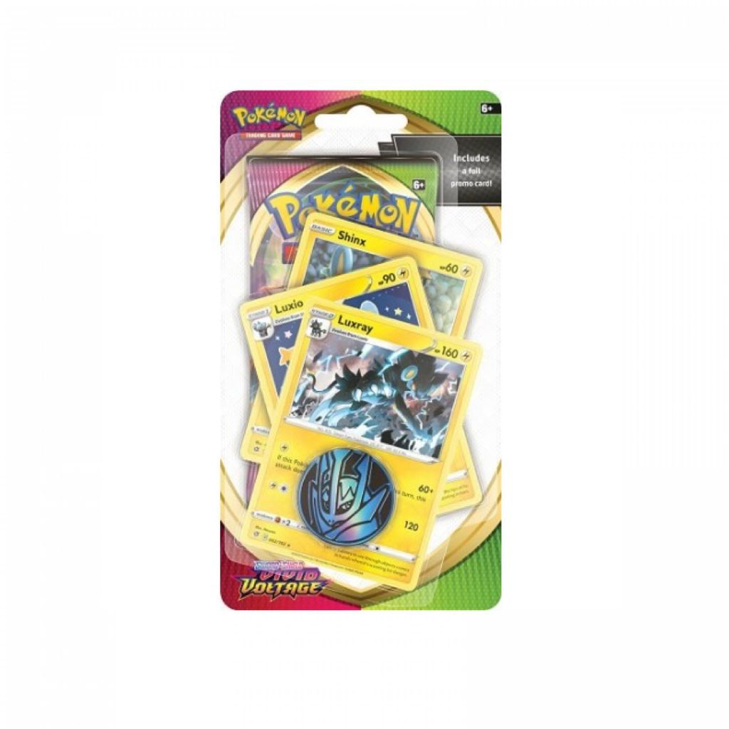 Sword and Shield Vivid Voltage Checklane Blister Luxray ENG