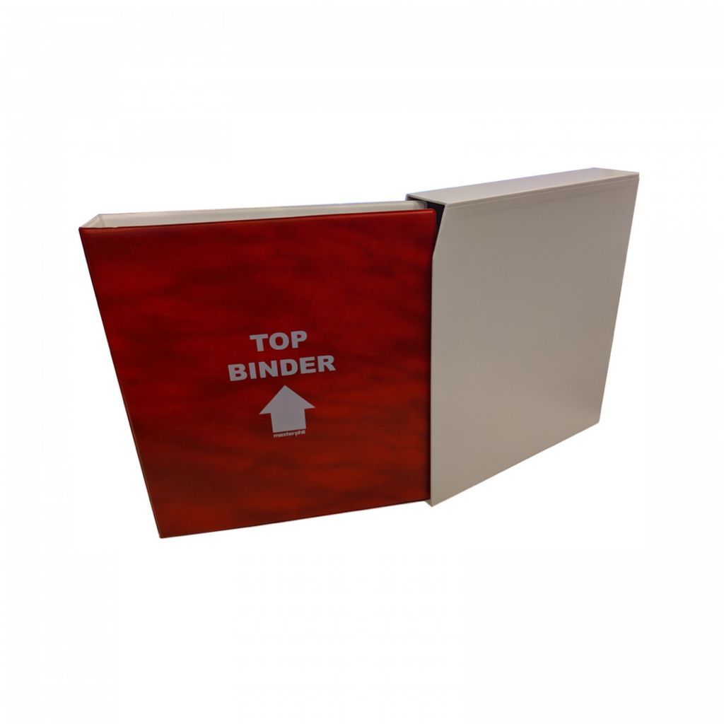 Masterphil Album TOPBINDER Red con custodia White