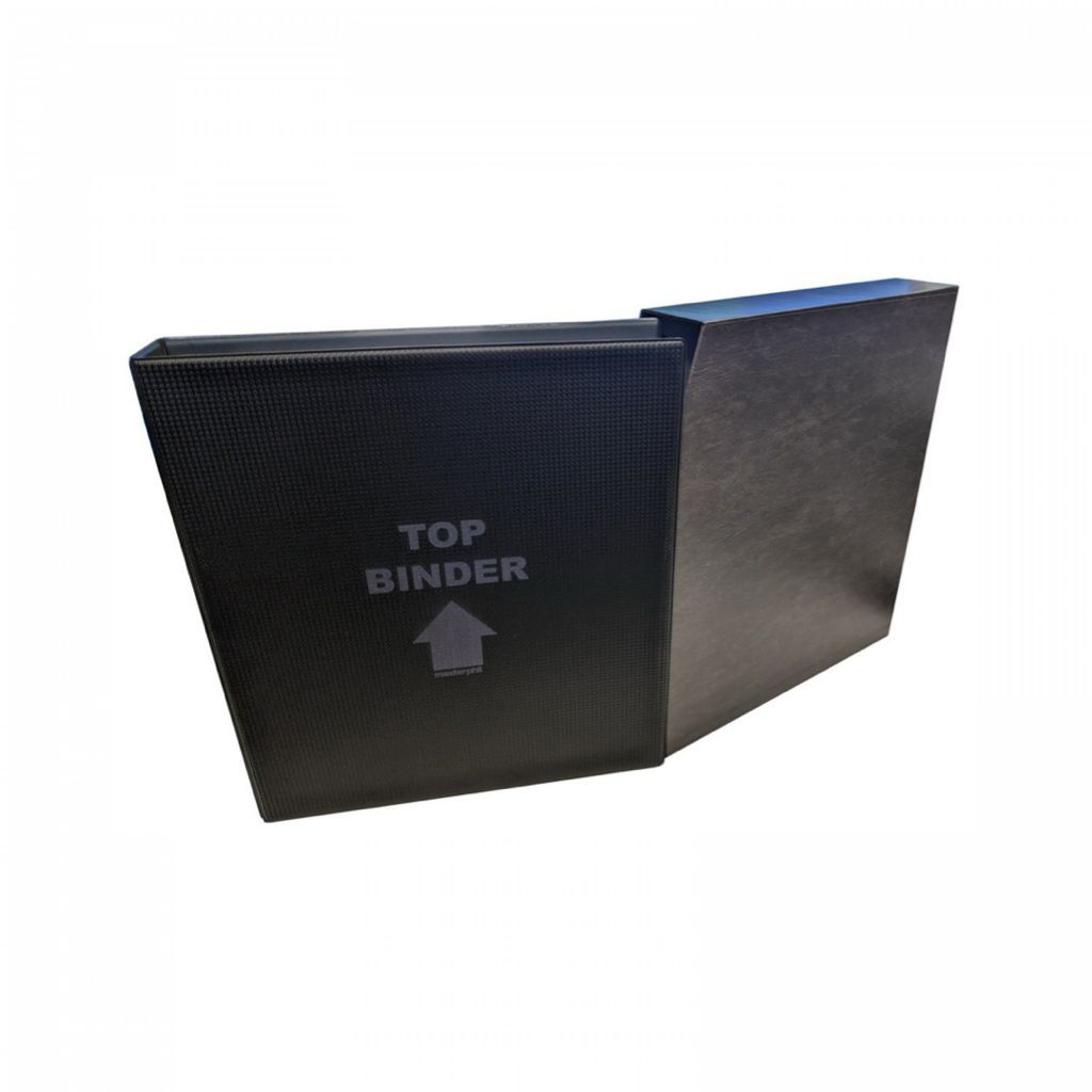 Masterphil Album TOPBINDER Square Black con custodia Black