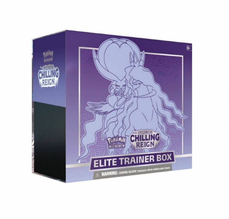 Sword and Shield Chilling Reign - Elite Trainer Box Shadow Rider Calyrex ENG