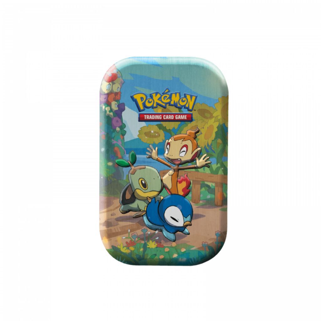 Gran Festa Mini Tin da Collezione Piplup, Chimchar e Turtwig ITA