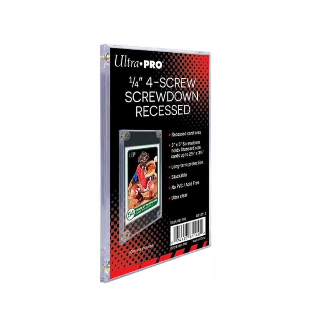 Ultra Pro 1/4 Screwdown Recessed Holder