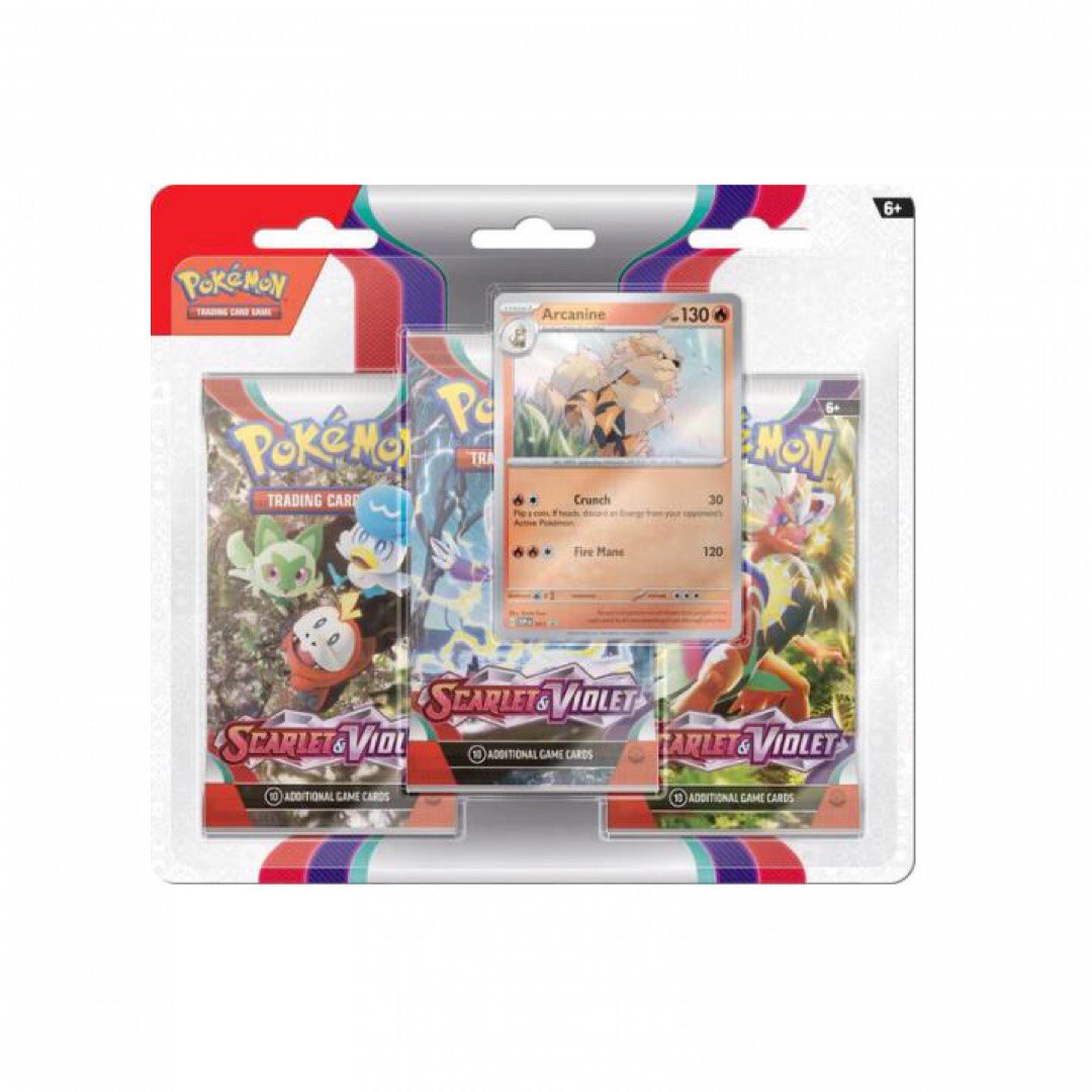 Scarlatto e Violetto Blister 3 Buste Arcanine ITA